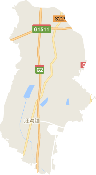 汪沟镇电子地图