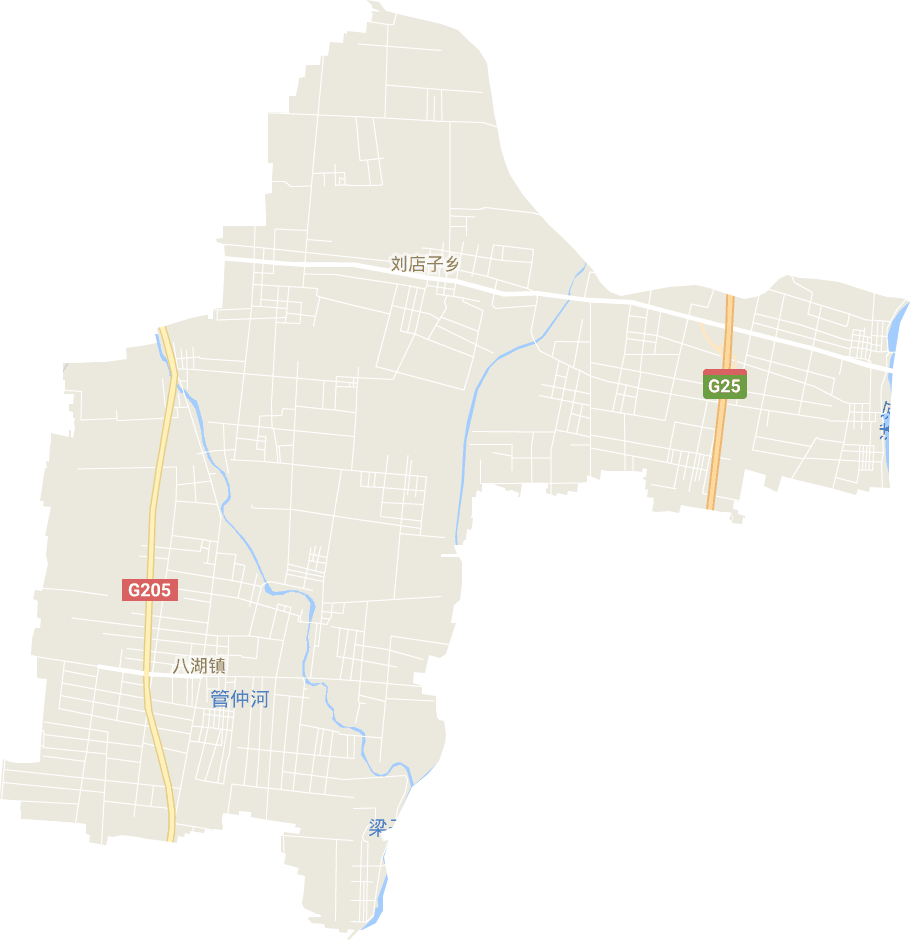 八湖镇电子地图
