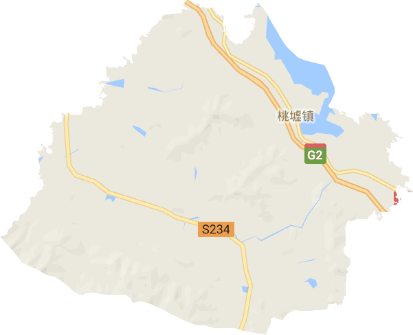 桃墟镇电子地图