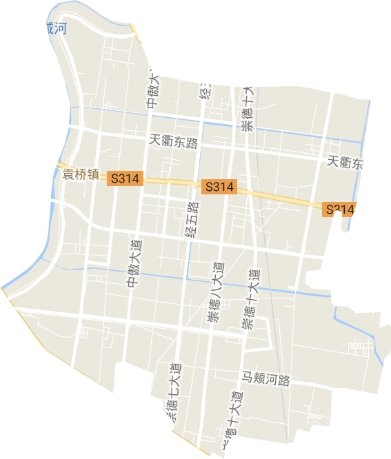 袁桥镇电子地图