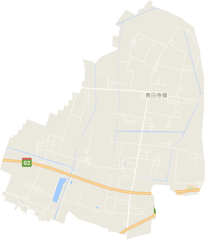 表白寺镇电子地图