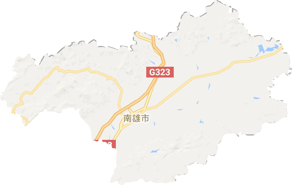 南雄市电子地图