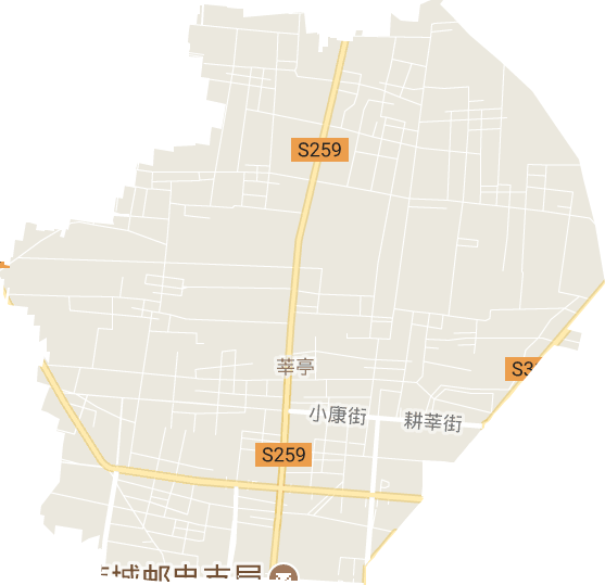 莘亭街道电子地图