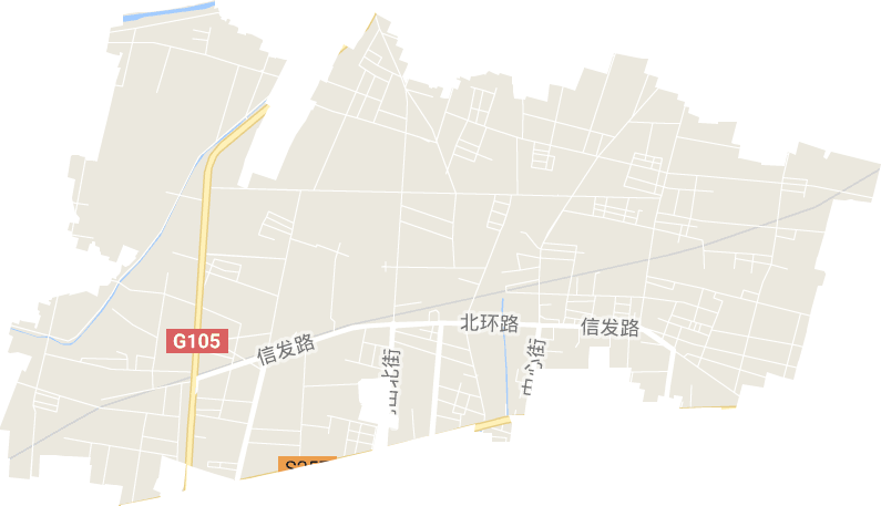 信发街道电子地图