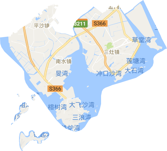 金湾区电子地图