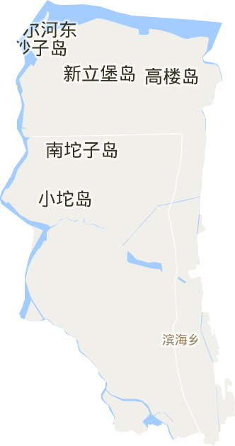 滨海镇电子地图
