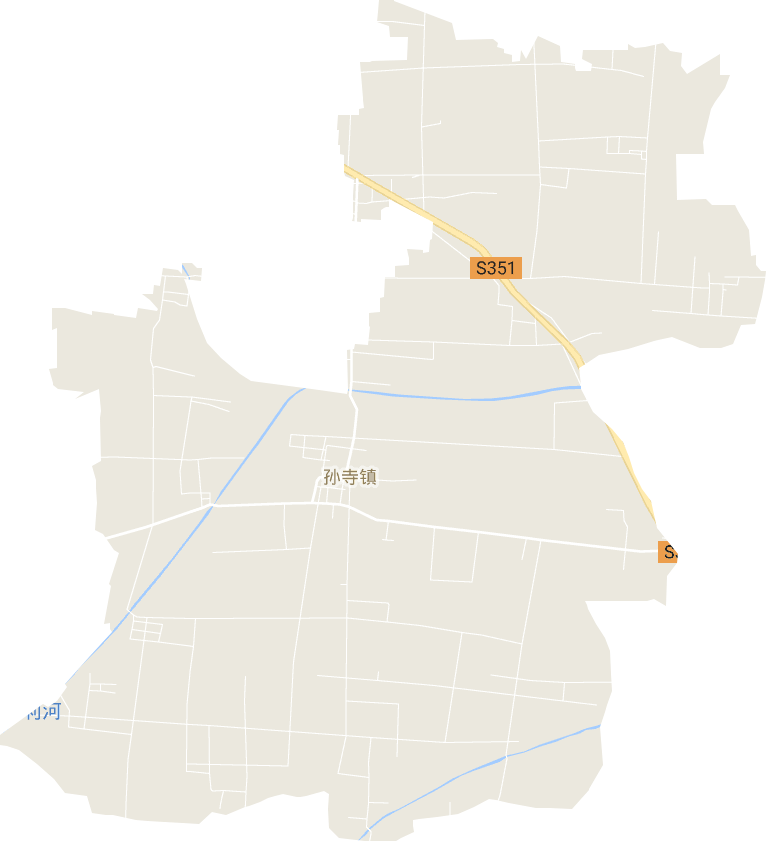 成武县孙寺镇电子地图