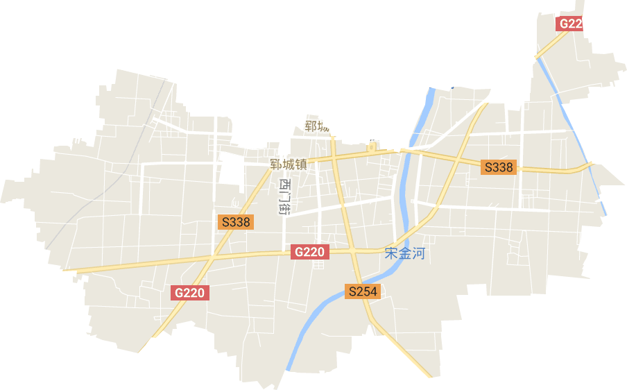 郓州街道电子地图