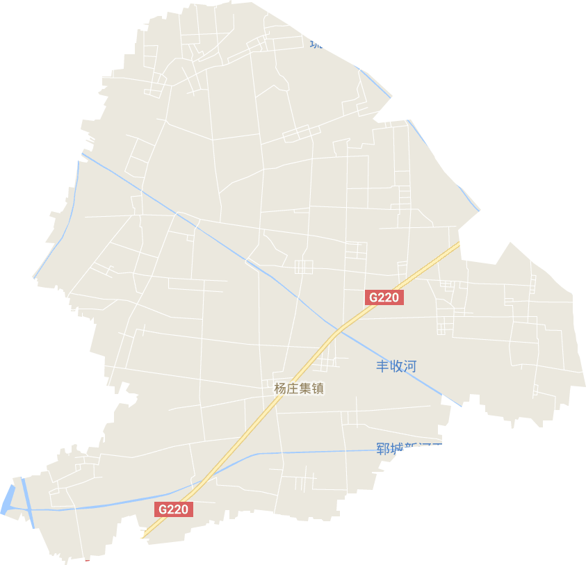 杨庄集镇电子地图