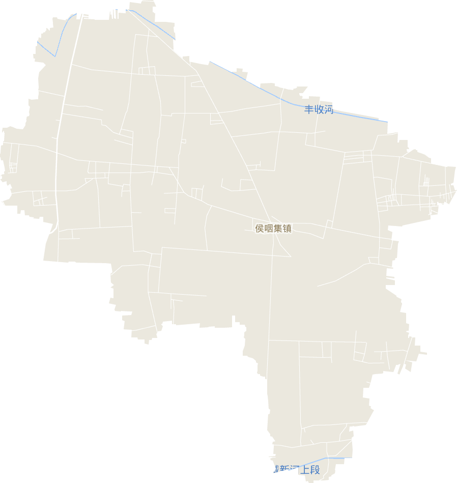 侯咽集镇电子地图