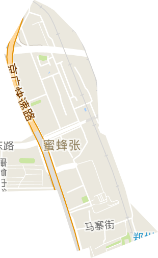 蜜蜂张街道电子地图