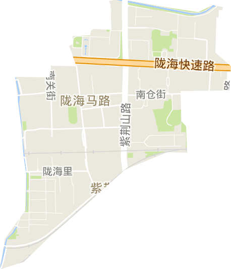 陇海马路街道电子地图