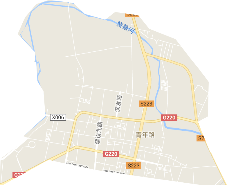 青年路街道电子地图