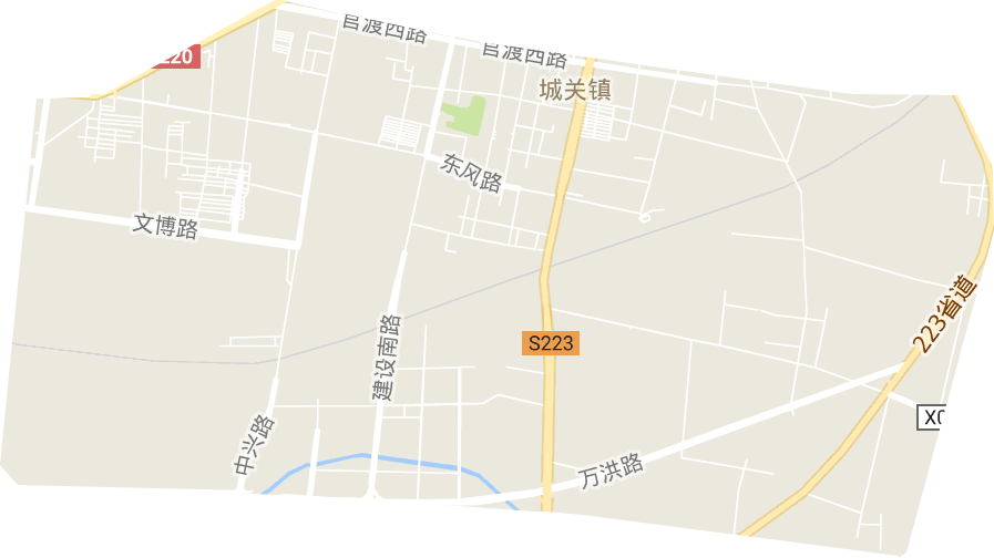 东风路街道电子地图
