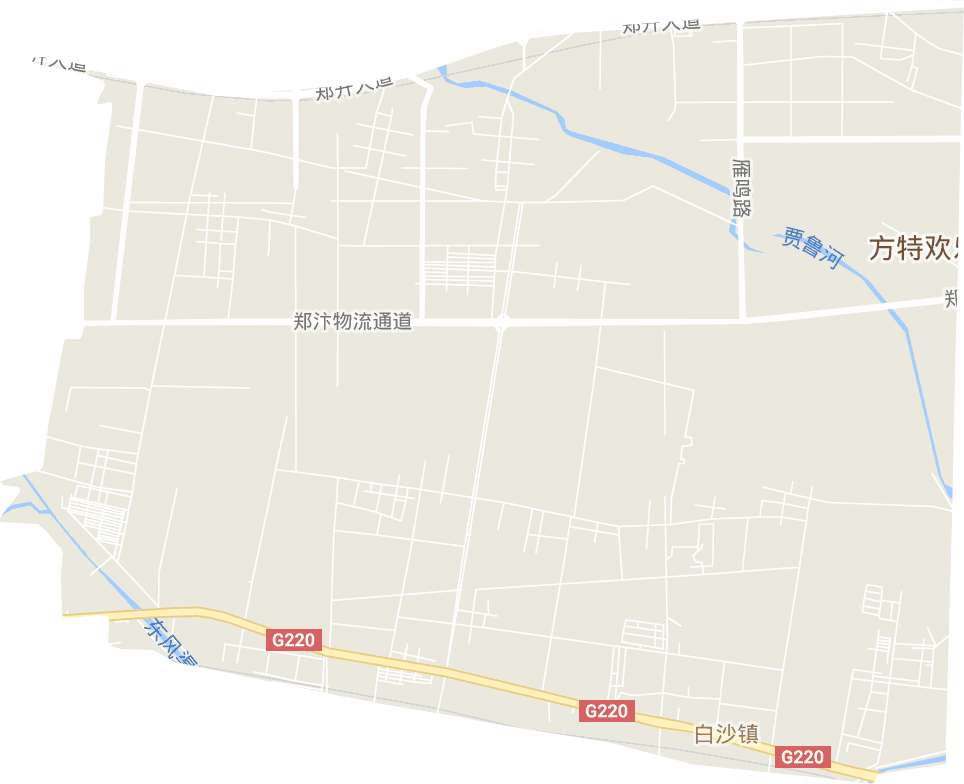 白沙镇电子地图