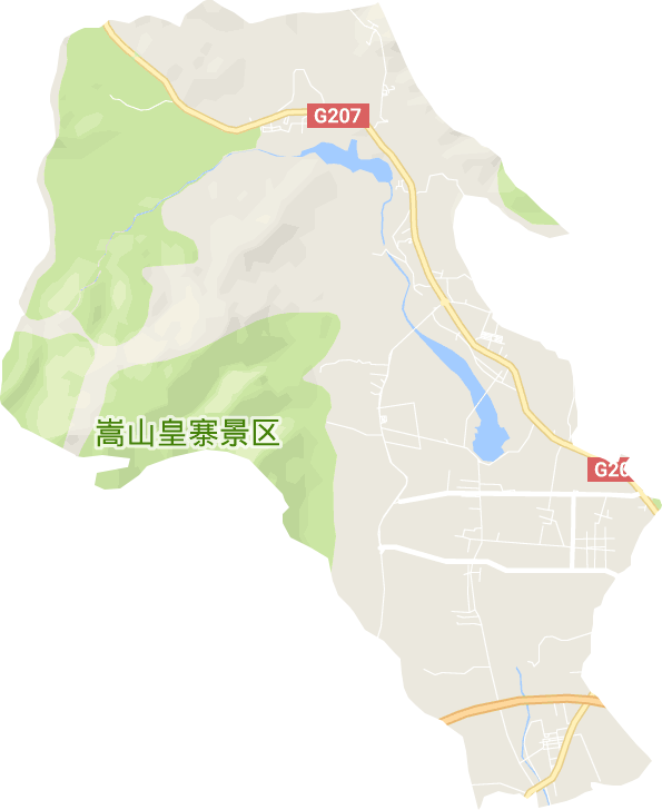 少林街道电子地图