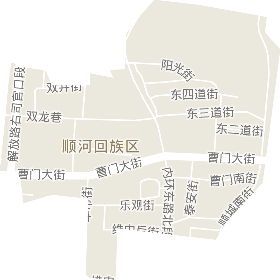 曹门街道电子地图