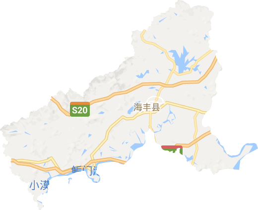 海丰县电子地图