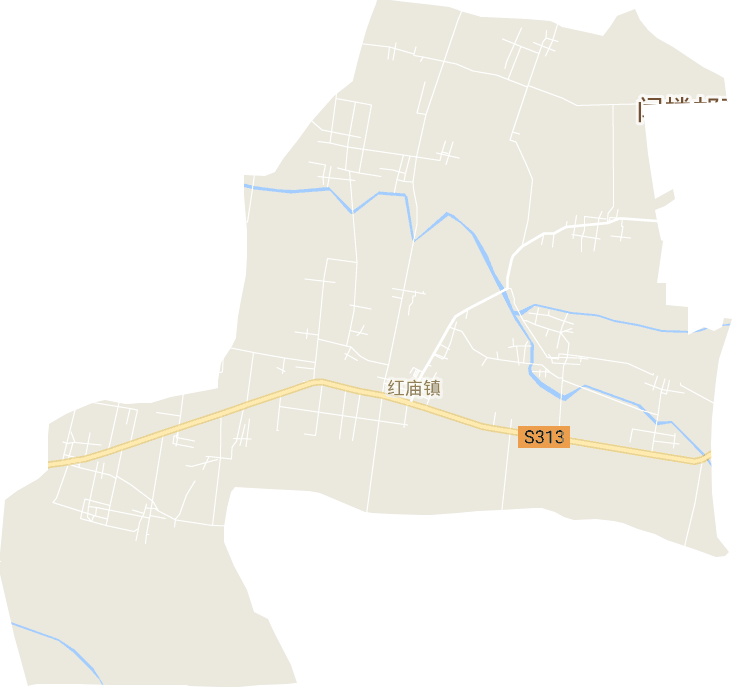 红庙镇电子地图