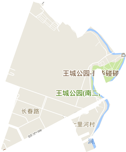 长春路街道电子地图