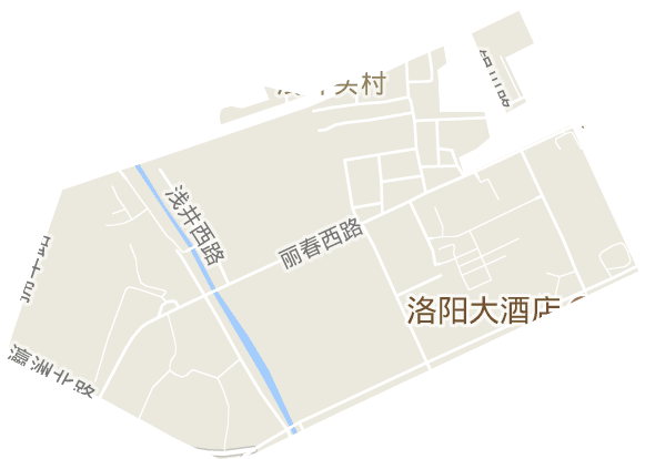 周山路街道电子地图