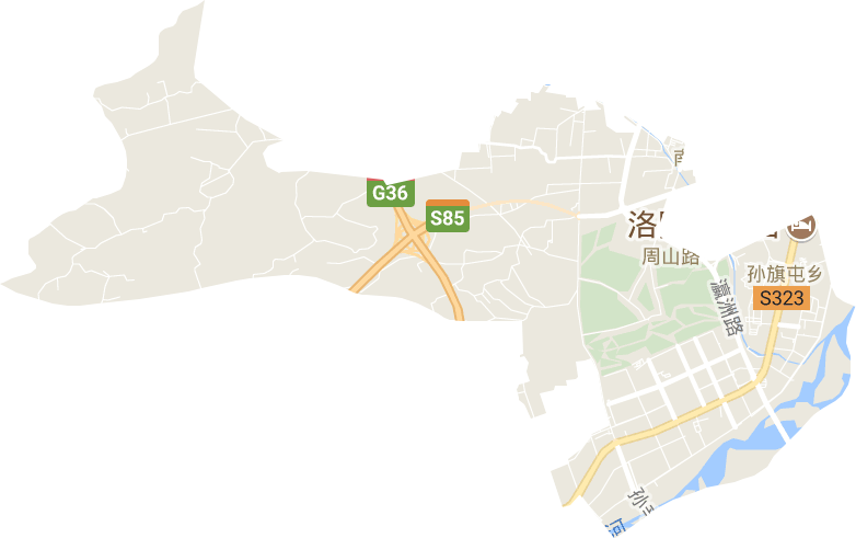 瀛洲街道电子地图