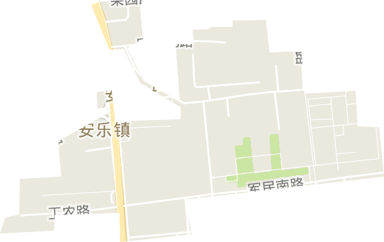 安乐街道电子地图