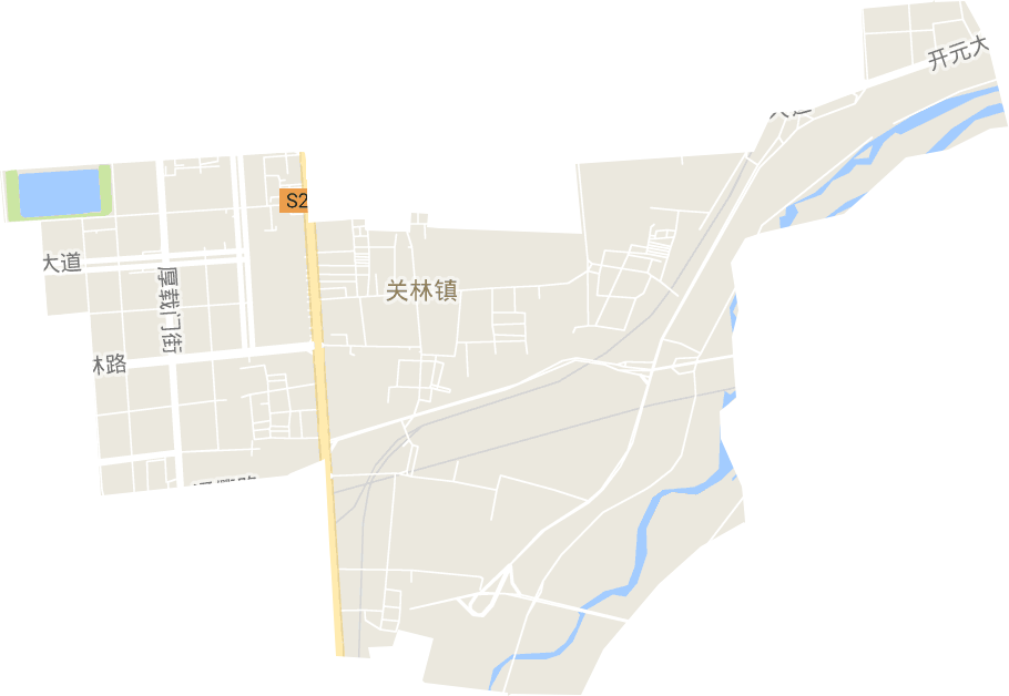 关林街道电子地图