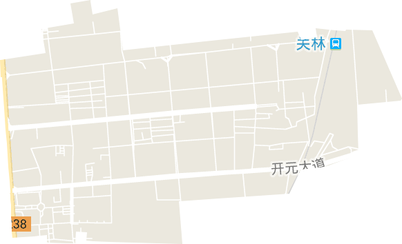 太康东路街道电子地图