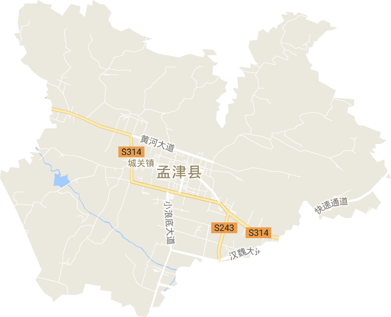 城关镇电子地图