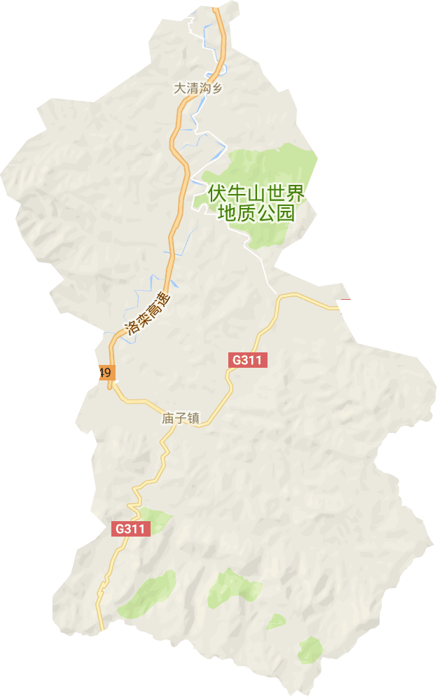 庙子镇电子地图