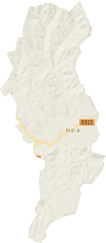 秋扒乡电子地图