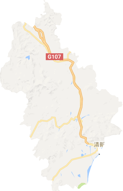 清新区电子地图