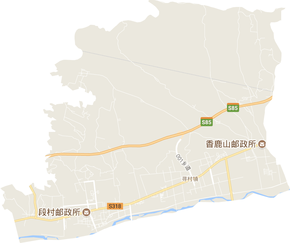 香鹿山镇电子地图