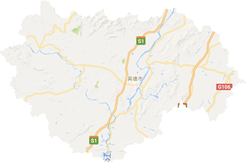 英德市电子地图