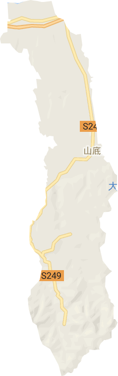西山底乡电子地图