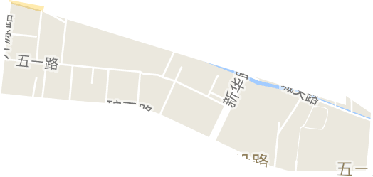 五一路街道电子地图