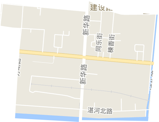 建设路街道电子地图