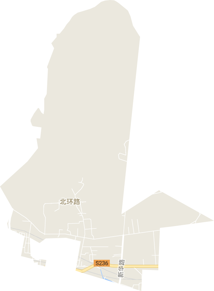 北环路街道电子地图