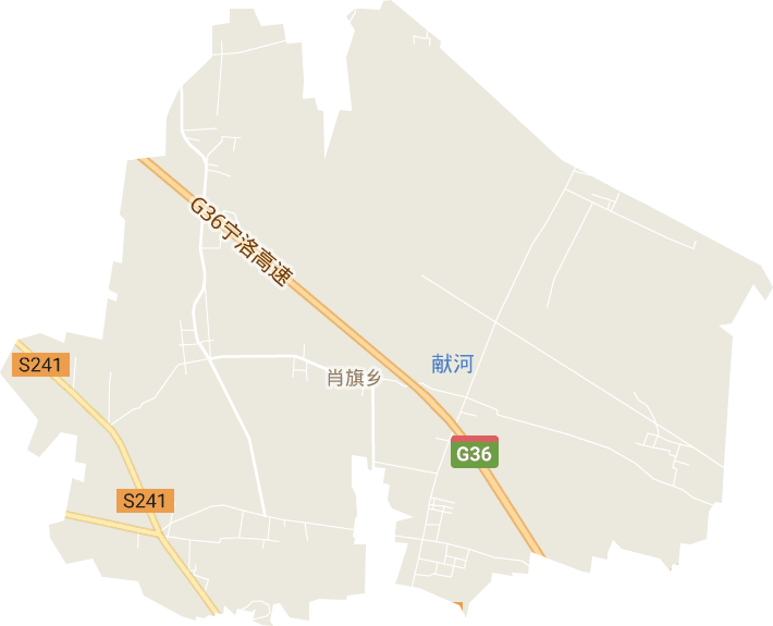 肖旗乡电子地图
