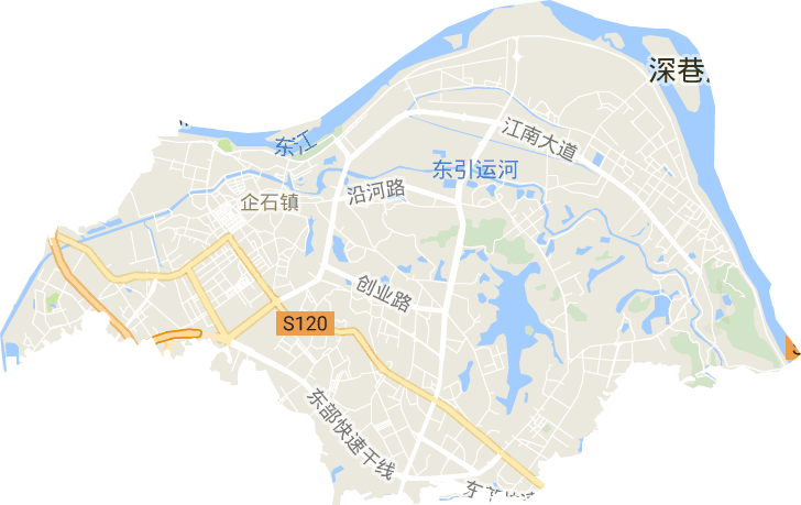 企石镇电子地图