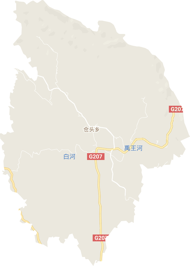 仓头乡电子地图
