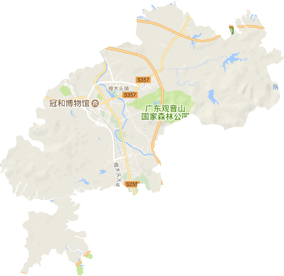 樟木头镇电子地图