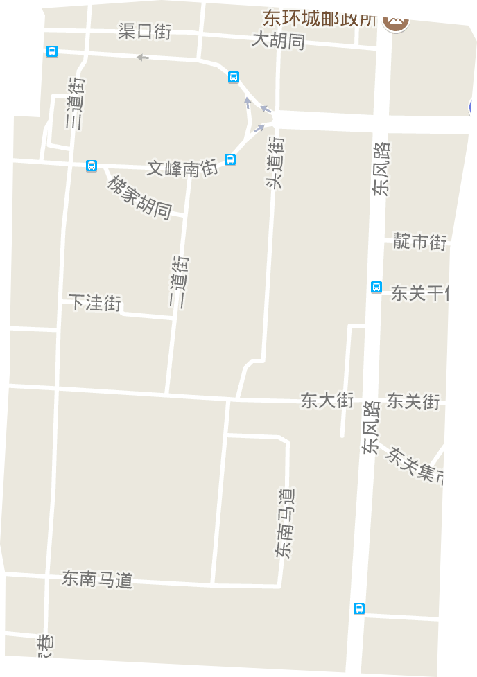 东大街街道电子地图