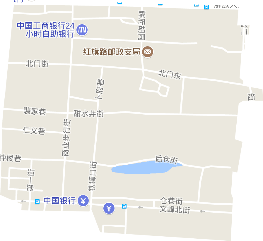 北大街街道电子地图