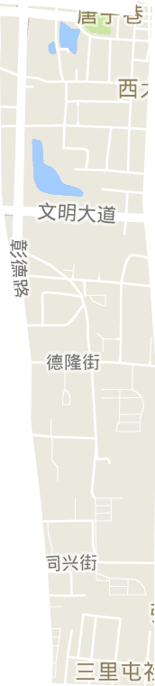西关街道电子地图