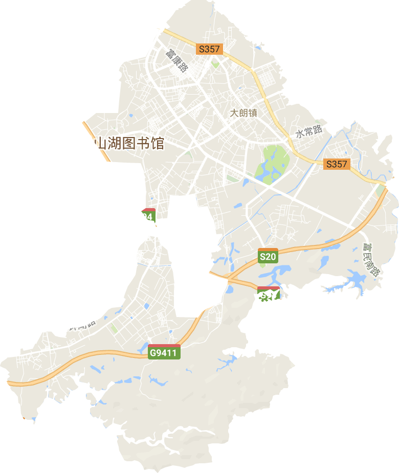 大朗镇电子地图