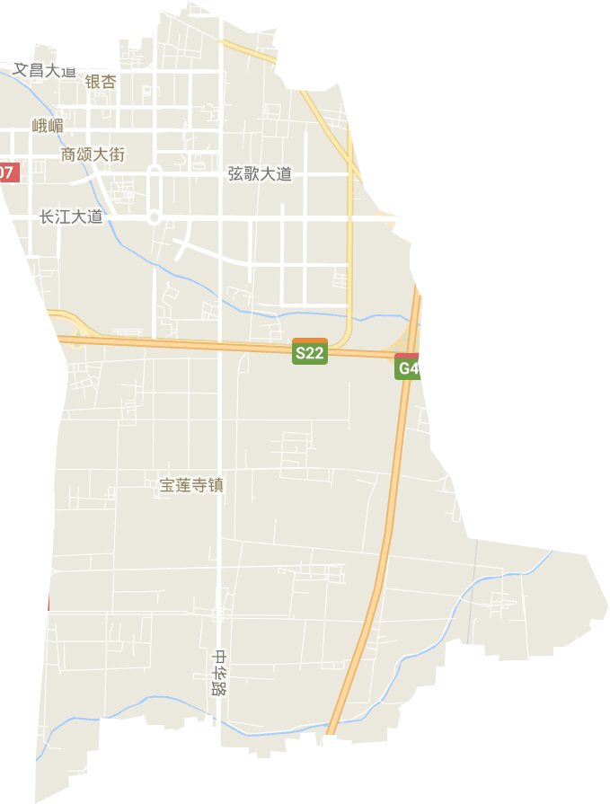 宝莲寺镇电子地图