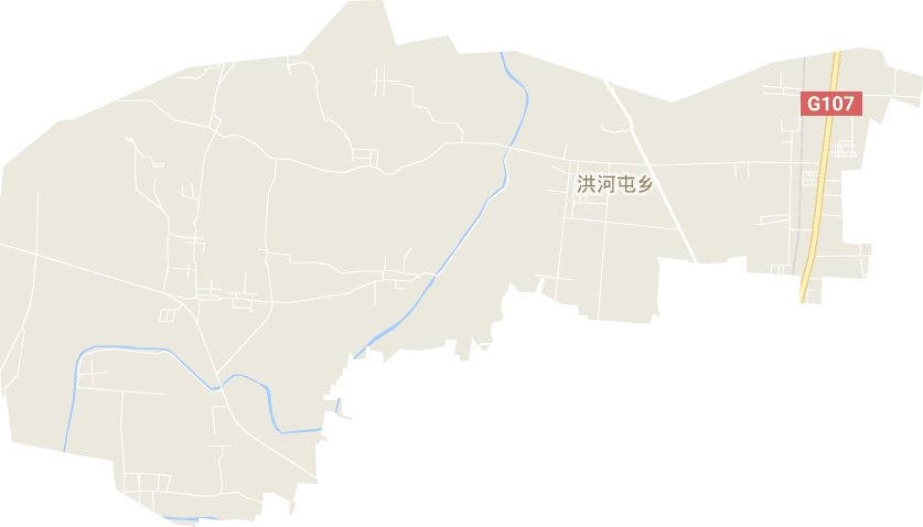 洪河屯乡电子地图