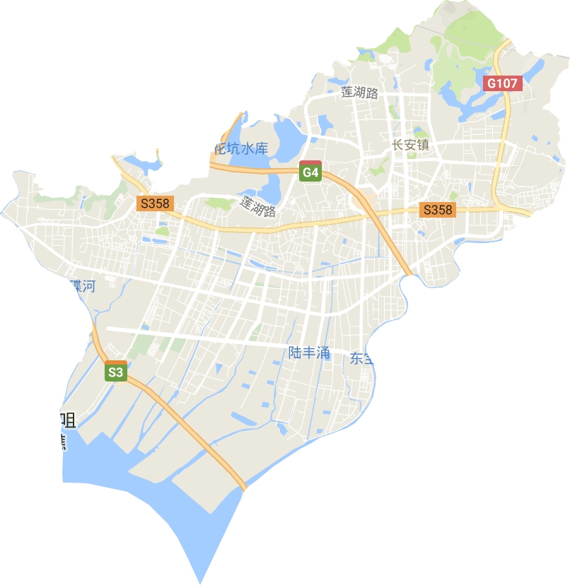 长安镇电子地图